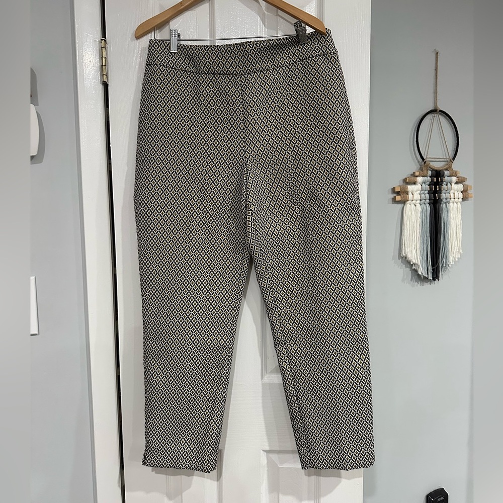Women’s dress pants. Metallic